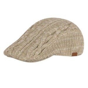Vintage Kangol Cable Knit Flat Cap